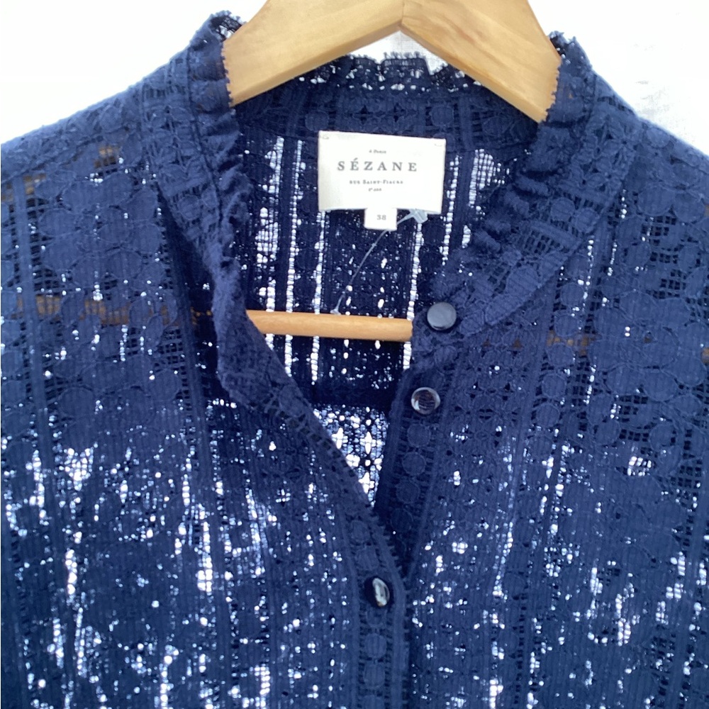Sézane Cuzco Blouse NWOT - Picture 4 of 4
